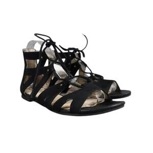 Sam Edelman Shoes Womens 7 Sandals Fashion Circus Hagan Gladiator Lace Up Flats